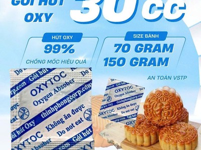 Cách bảo vệ chống mốc bánh trung thu - gói hút oxy 1