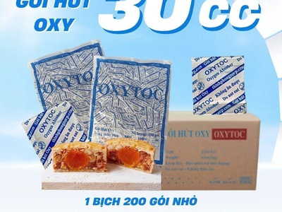 Cách bảo vệ chống mốc bánh trung thu - gói hút oxy 2