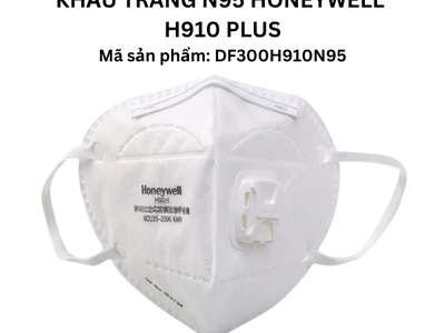 Khẩu trang N95 Honeywell H910 Plus Tăng Cường Bảo Vệ Hệ Hô Hấp 0