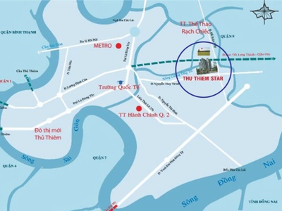 Chính chủ cho thuê shophouse thủ thiêm star - 3 mặt tiền 3