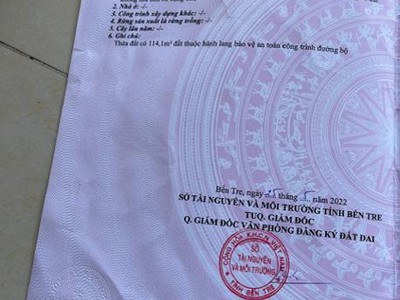 Bán gấp 631m mặt tiền quốc lộ 57 vị trí đẹp, giá chỉ 2,8 tỷ 4