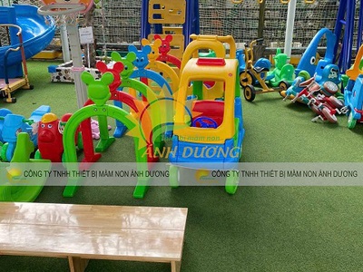 Cung chui hình thú mầm non, cổng chui thú mầm non 3