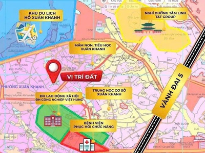 Bán gấp đất phân lô giá rẻ xuân khanh 50m, mặt tiền 4.5m, 900 triệu sơn tây, hà nội. 1
