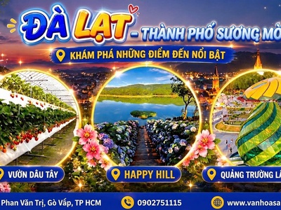 ĐÀ LẠT 4 ngày 3 đêm 2026 SGC 0