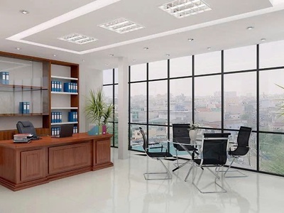 Cho thuê văn phòng mới đẹp 3 tầng căn góc khu đất dịch vụ hà trì, hà đông thang máy, điều hòa 3