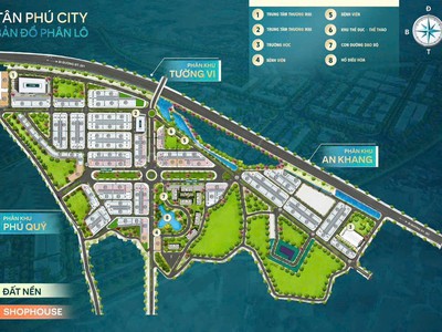 Đất nền Khu Đô Thị Đông Cao Tân Phú - Tân Phú City đón đầu thị trường khu công nghiệp Tân Phú 1