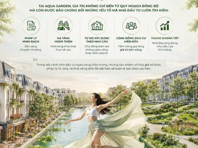 Đẹp Độc Đáng đầu tư: Sức hút không thể chối từ của Aqua Garden Hòa Bình 0