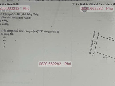 Bán đất thổ cư 864m2 sổ hồng nguyễn an ninh, tân quy đông, sa đéc. giá 2.5 tỷ. 1