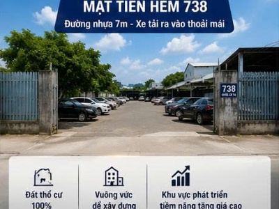 Đất thổ cư 1.000m hxt ql 1a bình tân - ngang 23m x 44 chỉ 55 tỷ 3