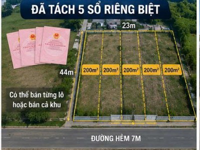 Đất thổ cư 1.000m hxt ql 1a bình tân - ngang 23m x 44 chỉ 55 tỷ 2