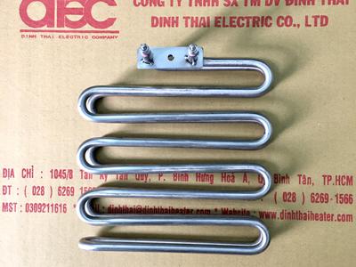 Điện trở đun nước, đun dầu uốn theo mẫu, bản vẽ 2