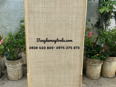 Bình phong mây tre đan tự nhiên 6