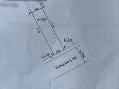 Bán đất mặt đường Hạ Đoạn 4- Đông Hải giá cực rẻ 0