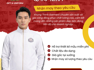 May đồng phục giá rẻ tại Khang Thịnh 0