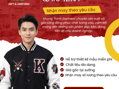 May đồng phục giá rẻ tại Khang Thịnh 1