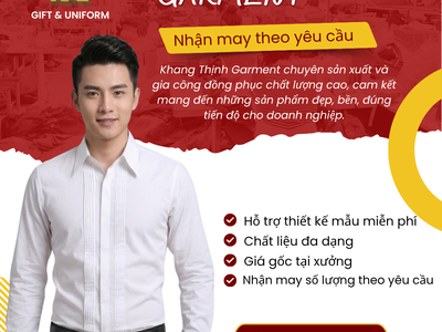 May đồng phục giá rẻ tại Khang Thịnh 2