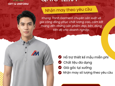May đồng phục giá rẻ tại Khang Thịnh 3