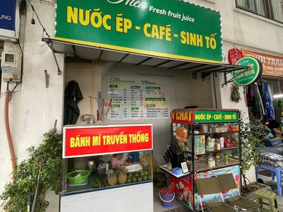 Sang nhượng quán nước ép - cà phê - sinh tố mang đi vị trí: phố đại la, gần trường đại học kt quốc 0