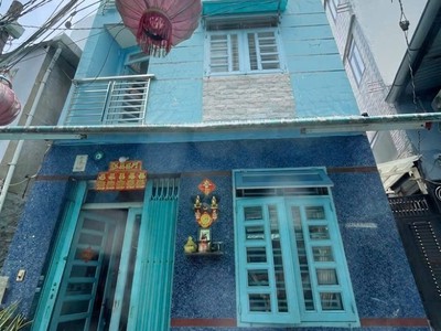 Bán nhà nguyễn văn luông quận 6 - 4 tầng, hẻm trước nhà 5m - shr - 3,1 tỷ 1