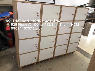 Tủ locker mini 4 cánh cao N40 C130cm - free ship hcm 4