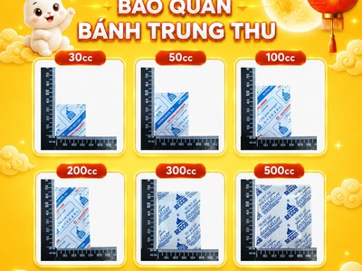 Gói Hút Oxy Nguyên Phụ Liệu Làm Bánh Bánh Trung Thu 0