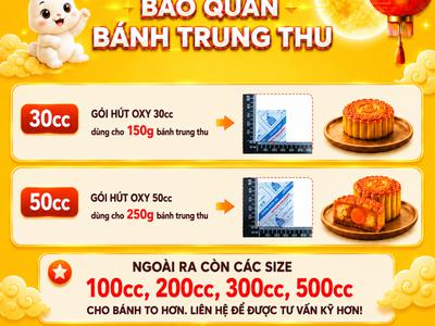 Gói Hút Oxy Nguyên Phụ Liệu Làm Bánh Bánh Trung Thu 1
