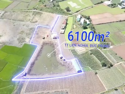 Cần bán 6100m2 đất quy hoạch full thổ cư tại liên nghĩa, đức trọng 0