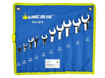 Bộ Cờ Lê Vòng Miệng 8-24mm Kingblue KH1-B10 0