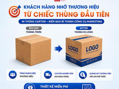 Sản xuất thùng carton - Hộp giấy - Túi giấy theo yêu cầu 0