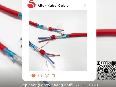 Cáp báo cháy chống cháy 2x1.5 Tổng kho Altek 4