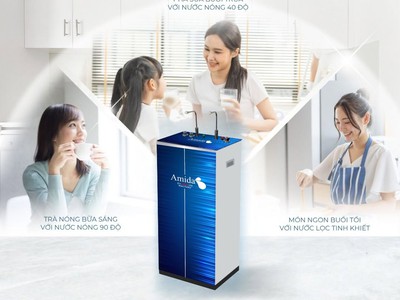 Máy lọc nước RO nóng lạnh nguội Amida AM-10NLNBL2 0