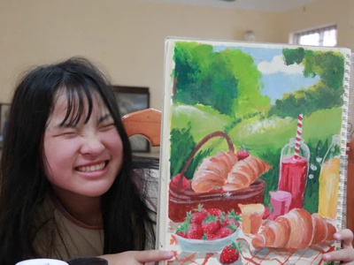 Lớp vẽ cho bé tại Hà Nội 1