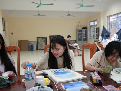 Lớp vẽ cho bé tại Hà Nội 3