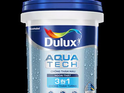 Tường bị thấm ẩm, nứt chân chim  Đã có Dulux AquatechTM 3in1 0
