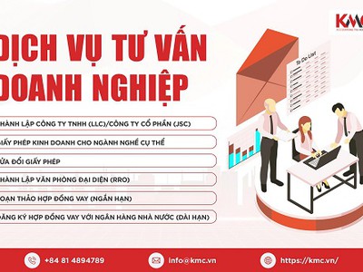 Công Ty TNHH Tư Vấn KMC   Chuyên hỗ trợ các thương vụ M   A uy tín 0