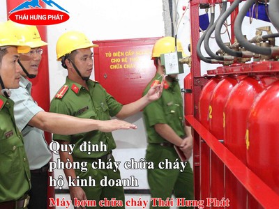 Quy định phòng cháy chữa cháy đối với hộ kinh doanh cá thể mới nhất 0