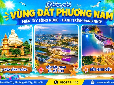 Miền Tây - Cà Mau 3N3Đ 2026 SGC 0