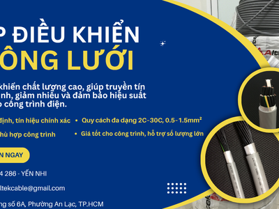 Báo Giá Cáp Điều Khiển Không Lưới TP.HCM 0