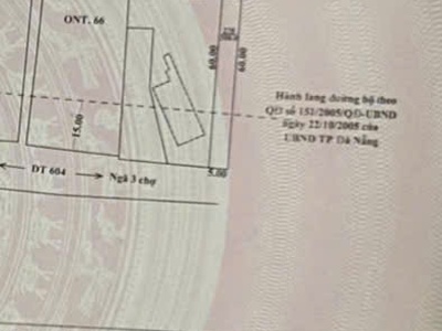 Sở hữu ngay lô đất mặt tiền đẹp - giá tốt - vị trí đắc địa tại xã hoà phát, huyện hoà vang, đà nẵng 1