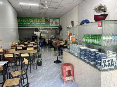 Quận 12 , chốt nhanh, nhượng quán ăn mb dtsd : 9m x 20m , giá sang chỉ : 148 tr , mb giá thuê chỉ 4