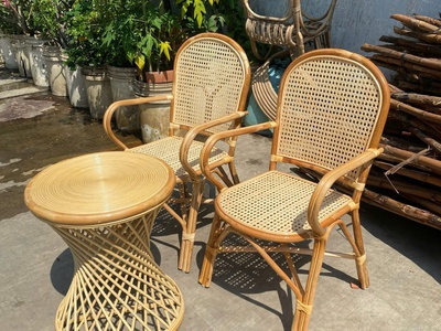 Ghế mây tự nhiên mắt cáo 6