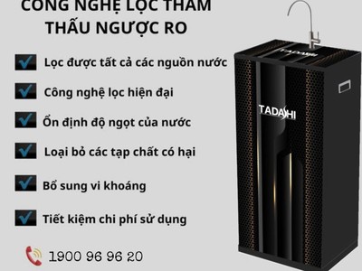 Máy lọc nước RO Tadashi 1 vòi giàu khoáng chất TAD-10D 0
