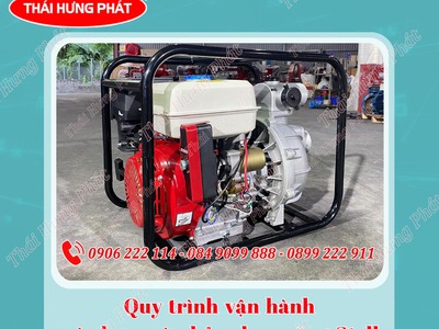 Hướng dẫn vận hành máy bơm xăng chữa cháy Stella chi tiết 0