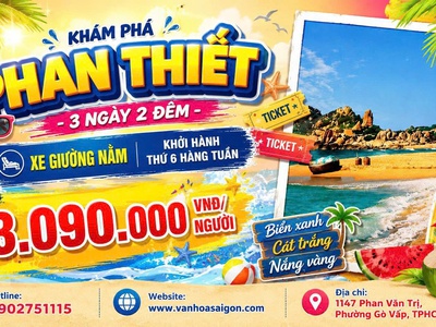 Phan Thiết - Mũi Né 2n1đ 2026 sgc 0