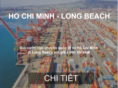 Cước Tàu Biển Hàng Hóa Từ Hồ Chí Minh Đi Long beach, Oakland, Seattle, Mỹ 0