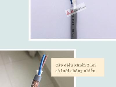 Dây cáp điều khiển altek kabel 20 0.5 mm2 chống nhiễu 3