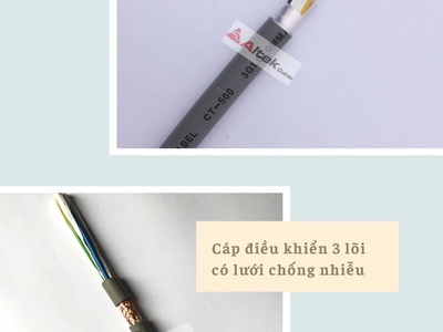 Dây cáp điều khiển altek kabel 20 0.5 mm2 chống nhiễu 2