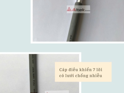 Dây cáp điều khiển altek kabel 20 0.5 mm2 chống nhiễu 6