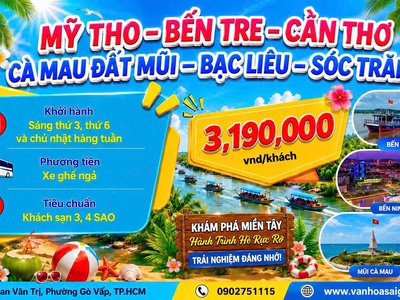 Miền Tây 3N2Đ SGC 0