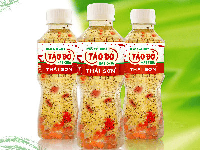 Táo Đỏ Hạt Chia Thái Sơn - Thức uống thanh mát cho những ngày nắng nóng 0